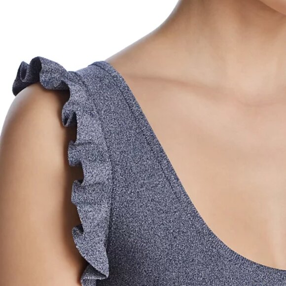 NWT C/meo Collective Incompatible Ruffled Knit Dress - Picture 5 of 5